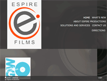 Tablet Screenshot of espireproduction.com